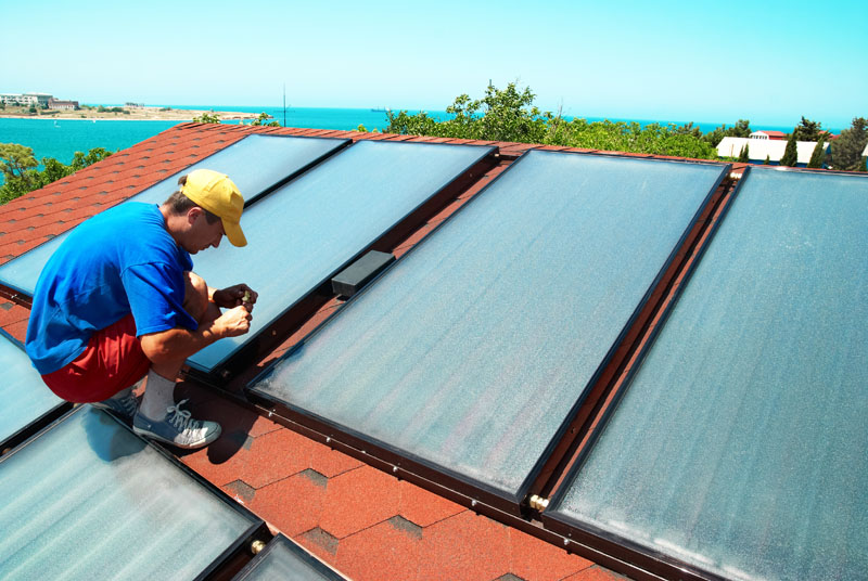 Installation panneau photovoltaïques La Riche